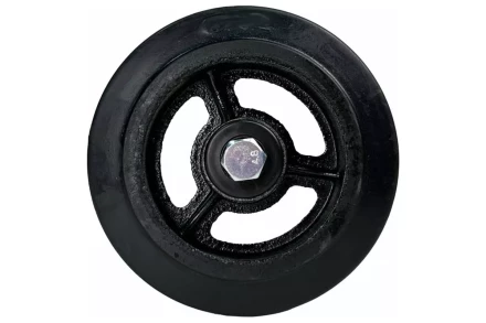 Большегрузное колесо на ось  HITCH 125*50 резина черная D54 (SZ085019) купить в Екатеринбурге