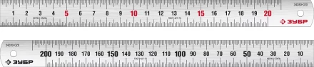 ЗУБР Про-20, длина 0.20 м, усиленная нержавеющая линейка, Профессионал (34280-020) купить в Екатеринбурге