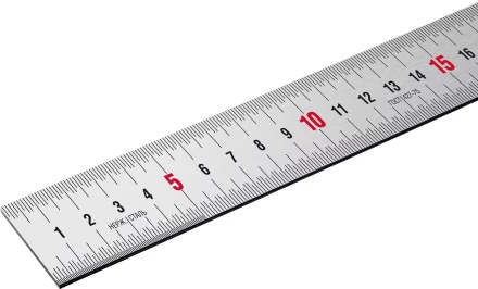 ЗУБР Про-20, длина 0.20 м, усиленная нержавеющая линейка, Профессионал (34280-020) купить в Екатеринбурге