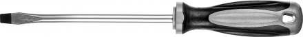 Отвертка MIRAX 25095-08-15, закаленный стержень, двухкомпонентная рукоятка, SL8x150мм 25095-08-15 купить в Екатеринбурге