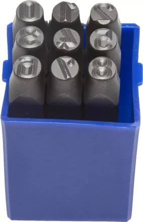 Клейма ЗУБР цифровые арабские, шрифт 8мм 21501-08_z01 купить в Екатеринбурге