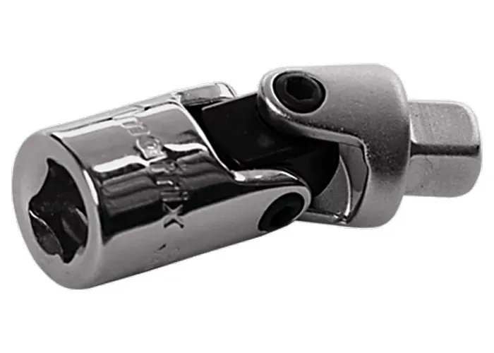 Шарнир карданный с квадратом 1/4" CrV полированный хром MATRIX MASTER 13993 купить в Екатеринбурге