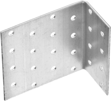 Крепежный угол ЗУБР &quot;МАСТЕР&quot; анкерный, 80х80х40мм, 20шт 310225-080-080 купить в Екатеринбурге