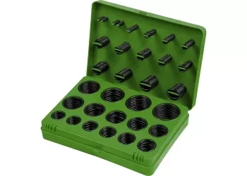 Набор резиновых уплотнительных прокладок D 7 - 53 мм 404 предметов СИБРТЕХ 47597 купить в Екатеринбурге