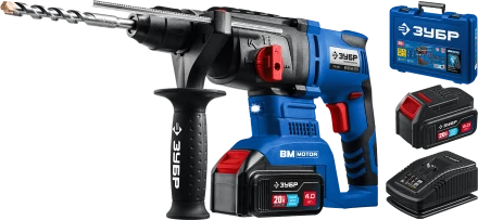 Бесщеточный перфоратор, 2 АКБ T7 (4 Ач), в кейсе PB-260-42 серия «ПРОФЕССИОНАЛ» купить в Екатеринбурге