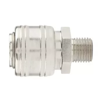 Муфта STELS универсальная быстросъемная ("мама") внешняя резьба 1/2" 57065 купить в Екатеринбурге