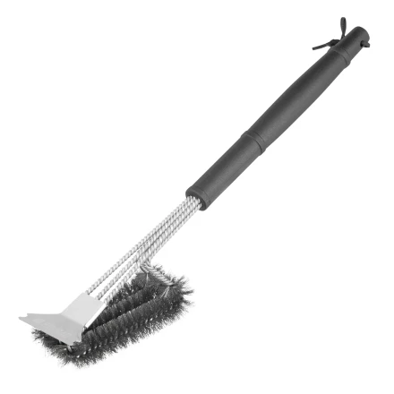 Щетка для чистки гриля 46,5 см, 2 в 1 (щетка, скребок), Camping// Palisad 69702 купить в Екатеринбурге