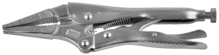 Зажим ЗУБР &quot;ЭКСПЕРТ&quot; ручной, с удлиненными губками из кованой Cr-V стали, для мест с ограниченным доступом, 225мм 22511-22 купить в Екатеринбурге