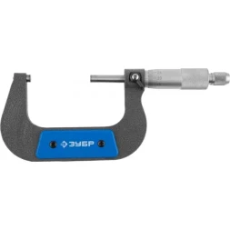 Микрометр ЗУБР "ЭКСПЕРТ" гладкий механический, МК 75, диапозон 50-75мм, шаг измерения 0,01мм 34480-75_z01