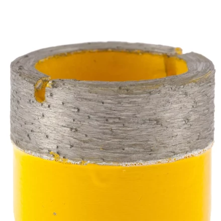 Сверло алмазное по керамограниту 27 мм мокрое резание М14 DENZEL 72682 купить в Екатеринбурге