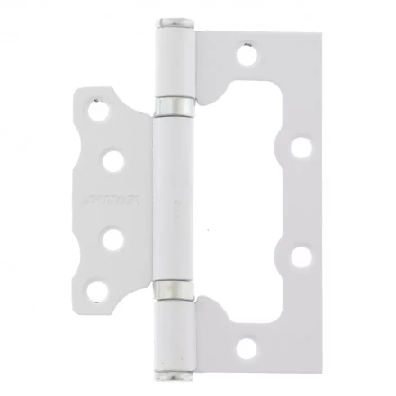 Петля накладная ПНУ-100 белая 4штуки  Металлист Россия 91565 купить в Екатеринбурге