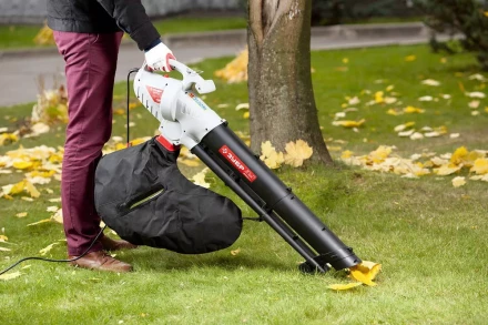 Пылесос ЗУБР садовый электрический, мусоросборник 40л, 2600Вт, 11000 - 15000об/мин, 12м3/мин, 160-270км/ч ЗПСЭ-2600 купить в Екатеринбурге