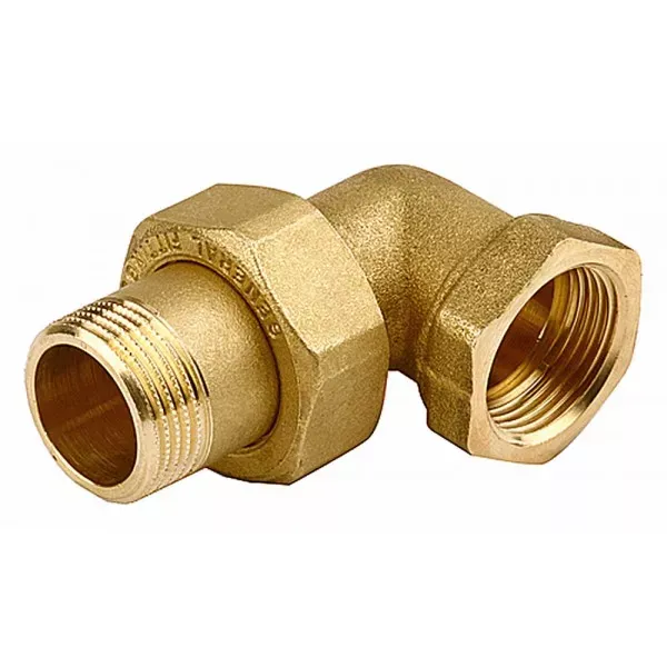Соединитель GENERAL FITTINGS угловой с накидной гайкой, латунь, г/ш, 1/2" 51035-G/S-1/2 купить в Екатеринбурге