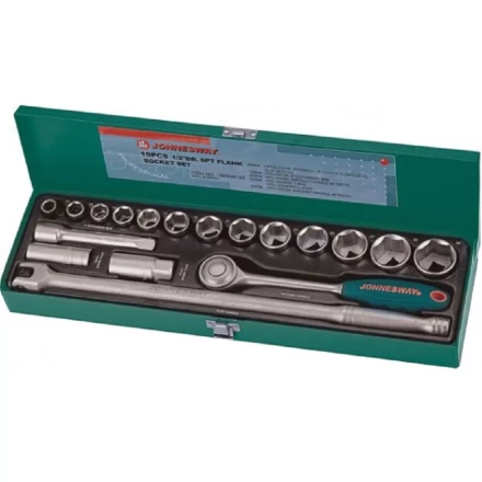 Набор головок торцевых 1/2&quot;DR 11-32мм 19предметов Jonnesway S04Н419S 47432 купить в Екатеринбурге