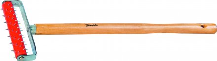 Валик для гипсокартона 150 мм игольчатый деревянная ручка 500 мм  MATRIX 87901 купить в Екатеринбурге