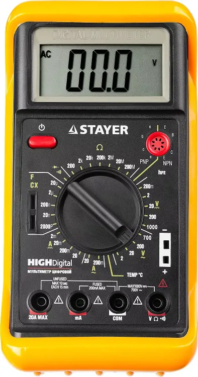 Мультиметр STAYER "EXPERT" HIGHDigital цифровой 45320-T купить в Екатеринбурге