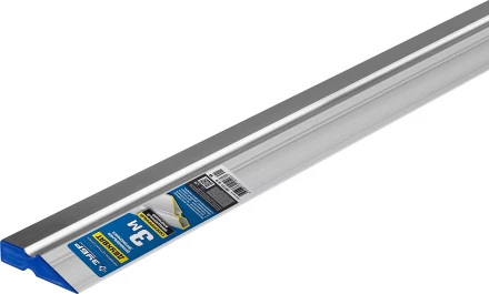 Правило ЗУБР алюминиевое, профиль &quot;ДВУХВАТ&quot; с ребром жесткости, 3м 10721-3.0 купить в Екатеринбурге