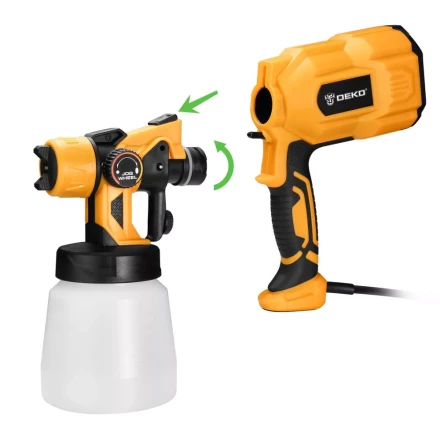 Краскопульт электрический DKSG55K1 HVLP DEKO, 018-1043 купить в Екатеринбурге