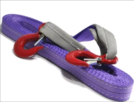 Буксир текстильный ленточный TOR БТЛ 5,0 т 5,0 м (крюк-крюк) 1020685 купить в Екатеринбурге