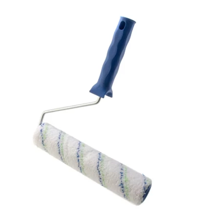 Валик &quot;Водные краски&quot;, 250 мм, ворс 12 мм, D - 36 мм, D ручки - 6 мм, полиэстер Сибртех 80193 купить в Екатеринбурге