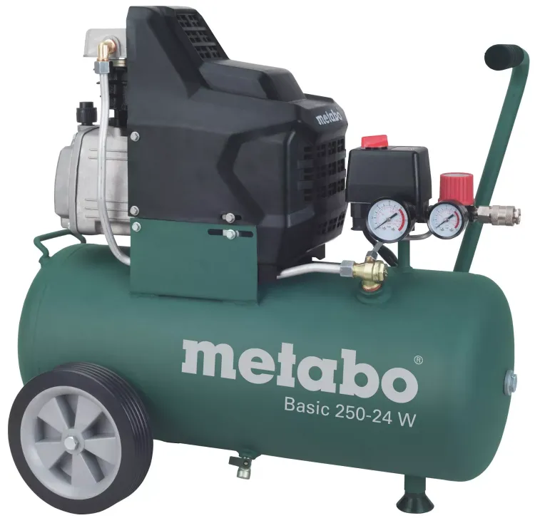 Компрессор масляный поршневой прямой привод Metabo Basic 250-24 W купить в Екатеринбурге
