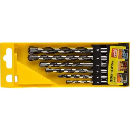 Набор STAYER &quot;PROFESSIONAL&quot;: Свёрла по бетону, ударные 4, 5, 6, 6, 8, 10мм, 6шт 2915-H6 купить в Екатеринбурге