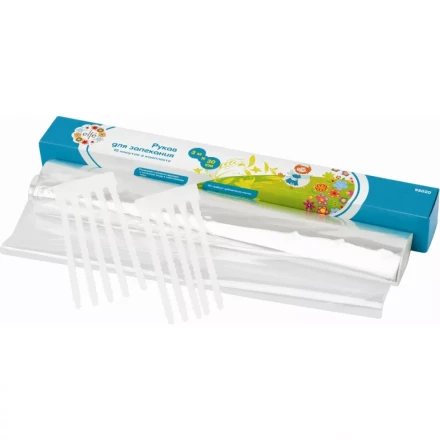 Рукав для запекания 3 м х 30 см 10 хомутиков в комплекте Elfe 95020 купить в Екатеринбурге