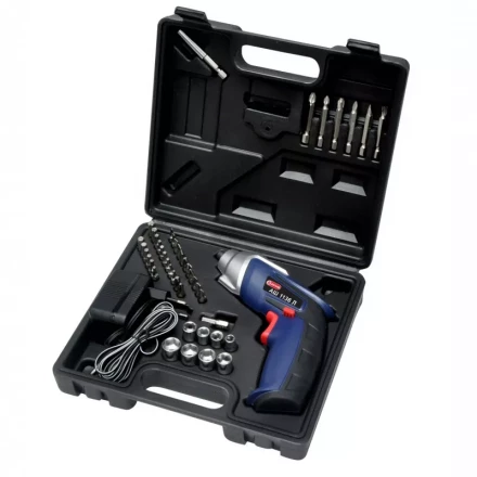 Аккумуляторный шуруповерт (отвертка) Диолд АШ-1136 Л (44 предмета) купить в Екатеринбурге