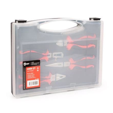 Набор диэлектрического инструмента КВТ НИИ-27, 4 предмета (92070) купить в Екатеринбурге