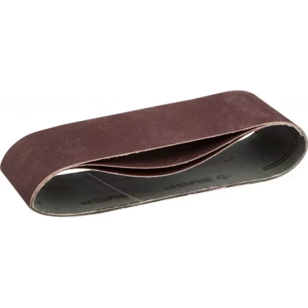 Лента шлифовальная бесконечная ЗУБР &quot;МАСТЕР&quot; на тканевой основе, для ЛШМ, P320, 75х457мм, 3шт 35541-320 купить в Екатеринбурге