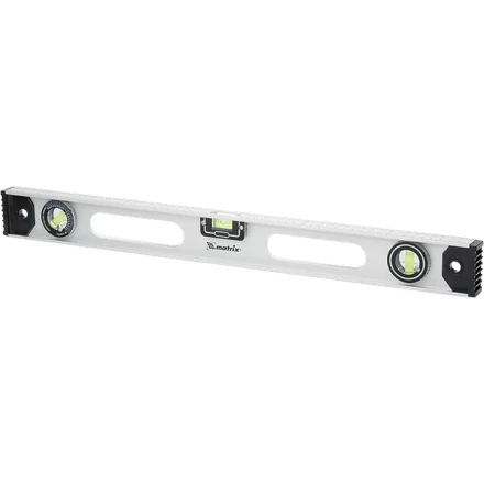 Уровень алюминиевый &quot;Рельс&quot; 2000 мм 3 глазка 1 поворотный MTX 340419 купить в Екатеринбурге