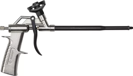 Пистолет ЗУБР для монтажной пены, тефлоновое покрытие, инновац регулятор, уплотнит кольца в корпусе и сопле 06878 купить в Екатеринбурге