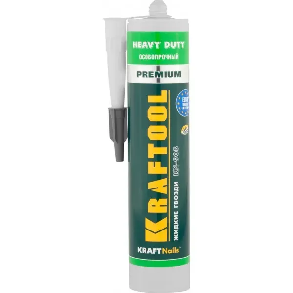 Клей монтажный KRAFTOOL KraftNails Premium KN-905, особопрочный, многоцелевой, без растворителей, 310мл 41348_z01 купить в Екатеринбурге