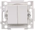 Выключатель СВЕТОЗАР проходной двойной SV-55231-2 купить в Екатеринбурге