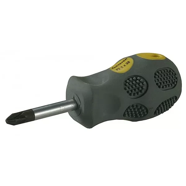 Отвертка STAYER "PROFESSIONAL" "MAX-GRIP" слесарная, Cr-V, намагниченная, PZ №2х38мм 25822-38-2 G купить в Екатеринбурге