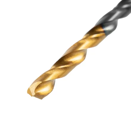 Сверло по металлу, 2,5 мм, HSS-Tin, Golden Tip, 10 шт. Denzel 717204 купить в Екатеринбурге