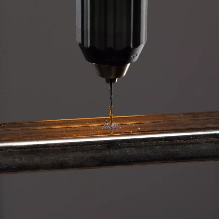 Сверло по металлу, 2,5 мм, HSS-Tin, Golden Tip, 10 шт. Denzel 717204 купить в Екатеринбурге