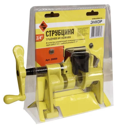 Струбцина трубная 3/4 на ножках Энкор 20069 купить в Екатеринбурге