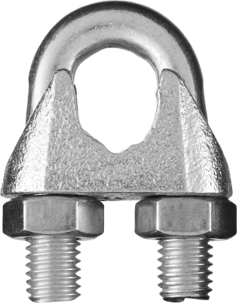 Зажим троса DIN 741, оцинкованный, 13мм, 15 шт, STAYER Master 30535-13 30535-13 купить в Екатеринбурге