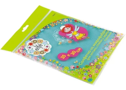 Салфетка из микрофибры для оптики стекол и зеркал коралловая 350х300 мм Elfe 92309 купить в Екатеринбурге