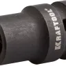 Торцовая головка KRAFTOOL "INDUSTRIE QUALITAT" ударная (1/2"), FLANK, Cr-Mo, фосфатированная, 12 мм 27940-12_z01 купить в Екатеринбурге
