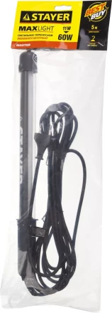 Светильник люминесцентный переносной, 5м, 11 (60) Вт, 220 В, STAYER 56065-11 купить в Екатеринбурге