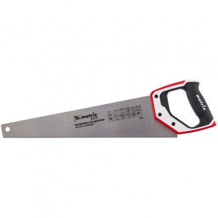 Ножовка по дереву для точных работ 450 мм каленый зуб 3D 14TPI 3-компонентная рукоятка PRO MATRIX 23554 купить в Екатеринбурге