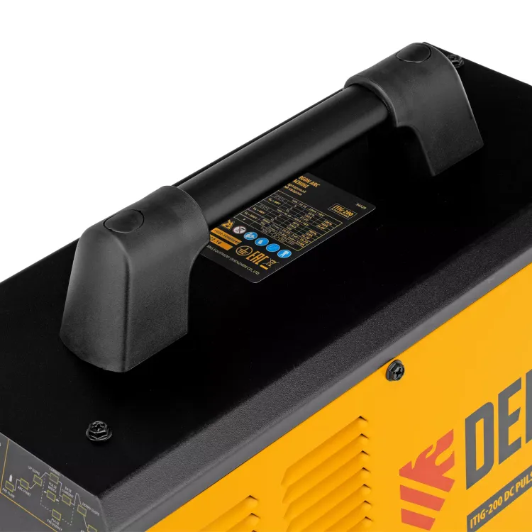 Аппарат инвертор. аргонодуговой сварки ITIG-200 DС Pulse Cold Weld, 200 А, ПВ 60%// Denzel 94329 купить в Екатеринбурге