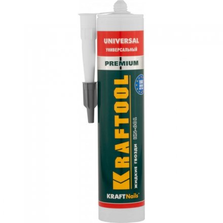 Клей монтажный KRAFTOOL KraftNails Premium KN-601, универсальный, для наружных и внутренних работ, 310мл 41341_z01 купить в Екатеринбурге