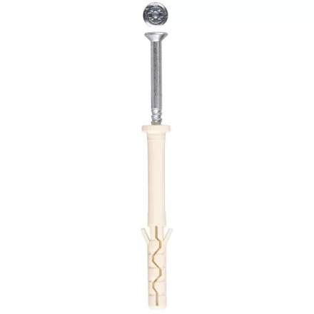 Дюбель-гвоздь ЗУБР нейлоновый, цилиндрический бортик, 8 x 80 мм, 50 шт 4-301395-08-080 купить в Екатеринбурге