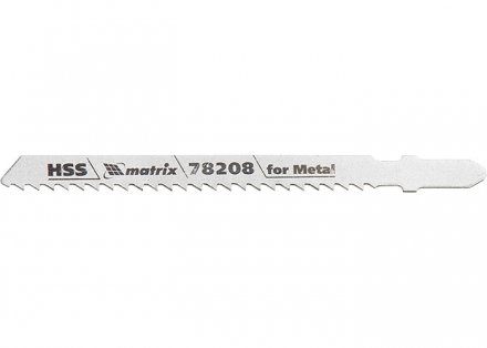 Полотна для электролобзика по металлу 3 шт 50 х 0,8мм HSS EU - хвостовик MATRIX 78143 купить в Екатеринбурге