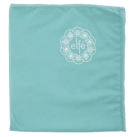 Салфетка из микрофибры для оптики стекол и зеркал бирюзовая 350х300 мм Elfe 92311 купить в Екатеринбурге