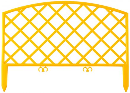 Забор декоративный GRINDA &quot;ПЛЕТЕНЬ&quot;, 24x320см, желтый 422207-Y купить в Екатеринбурге