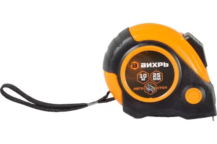 Рулетка Вихрь 10м х 25мм автостоп 73/11/1/6 купить в Екатеринбурге